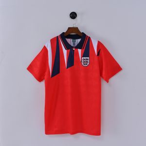1992 Rojo Inglaterra Visitante