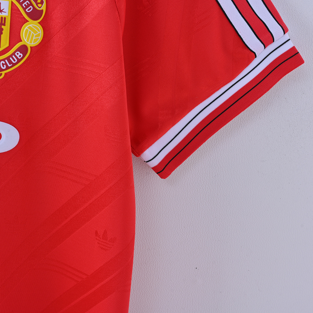 1986-88 Manchester United Local - Imagen 4