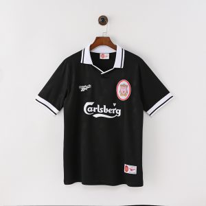 96-97 Negro Liverpool 2ª Equipación