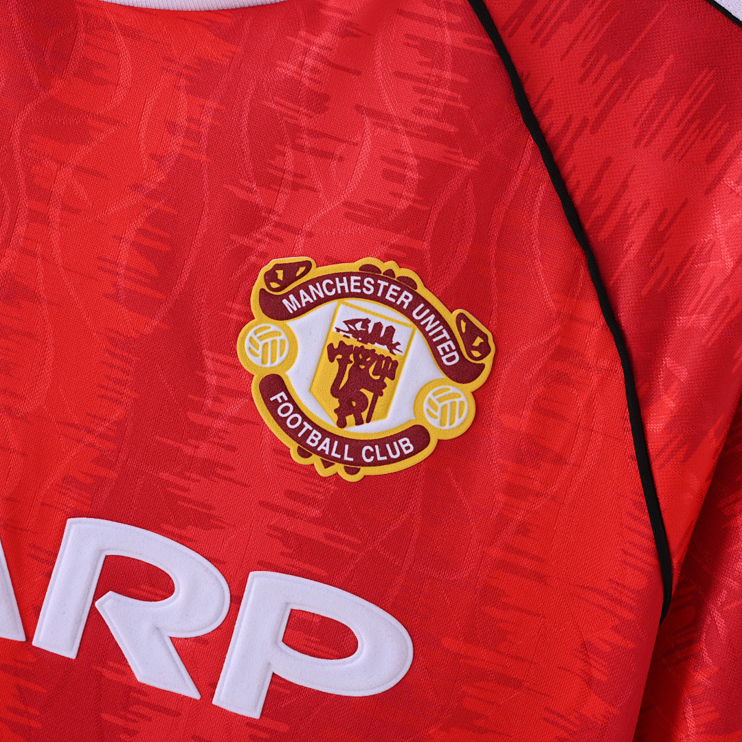 1991/1992 Manchester United Local - Imagen 5