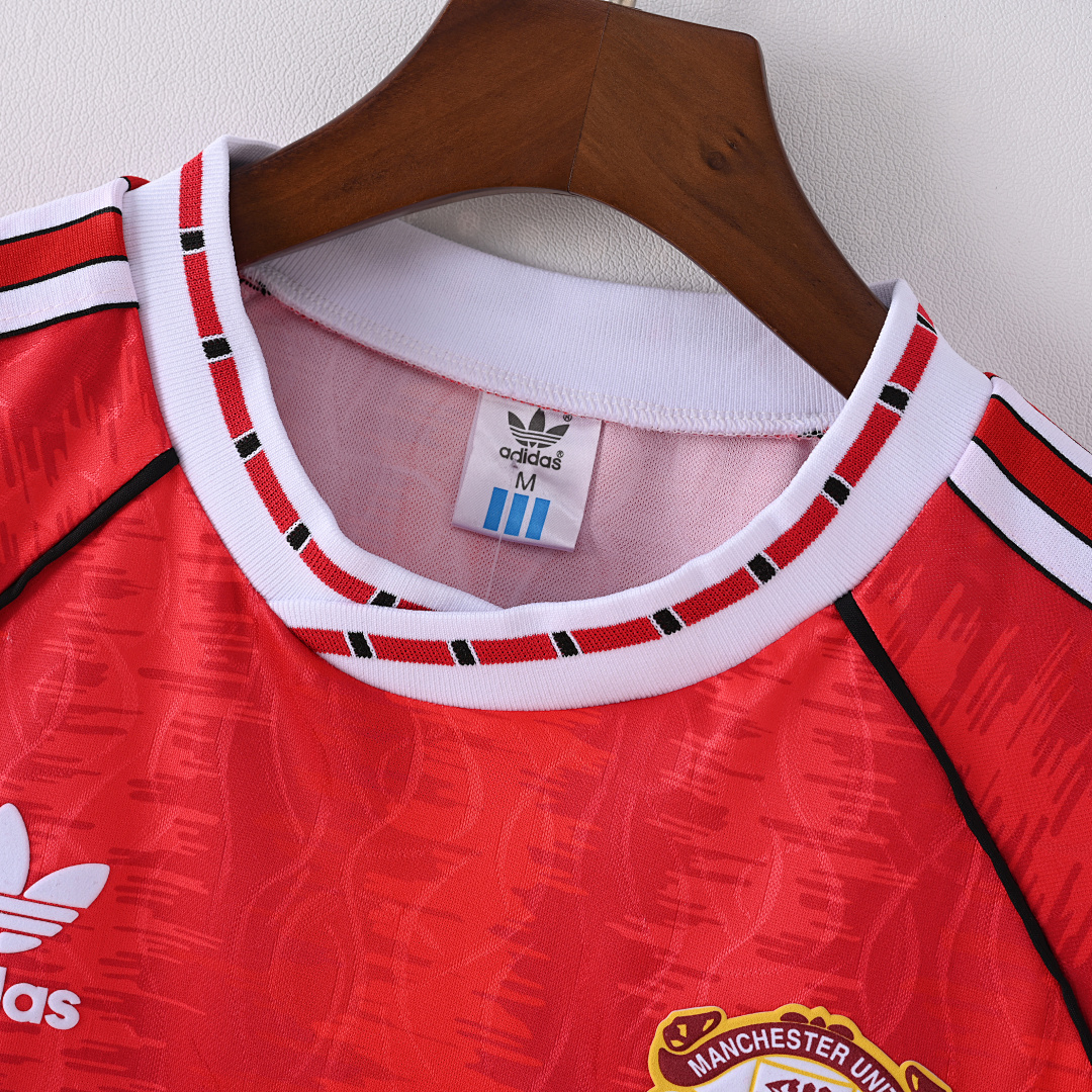 1991/1992 Manchester United Local - Imagen 7