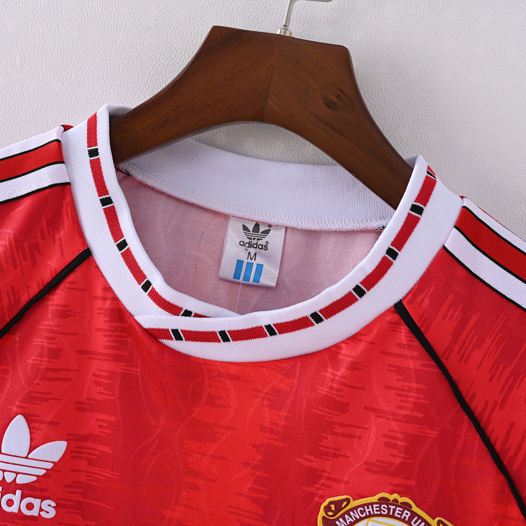 1991/1992 Manchester United Local - Imagen 8