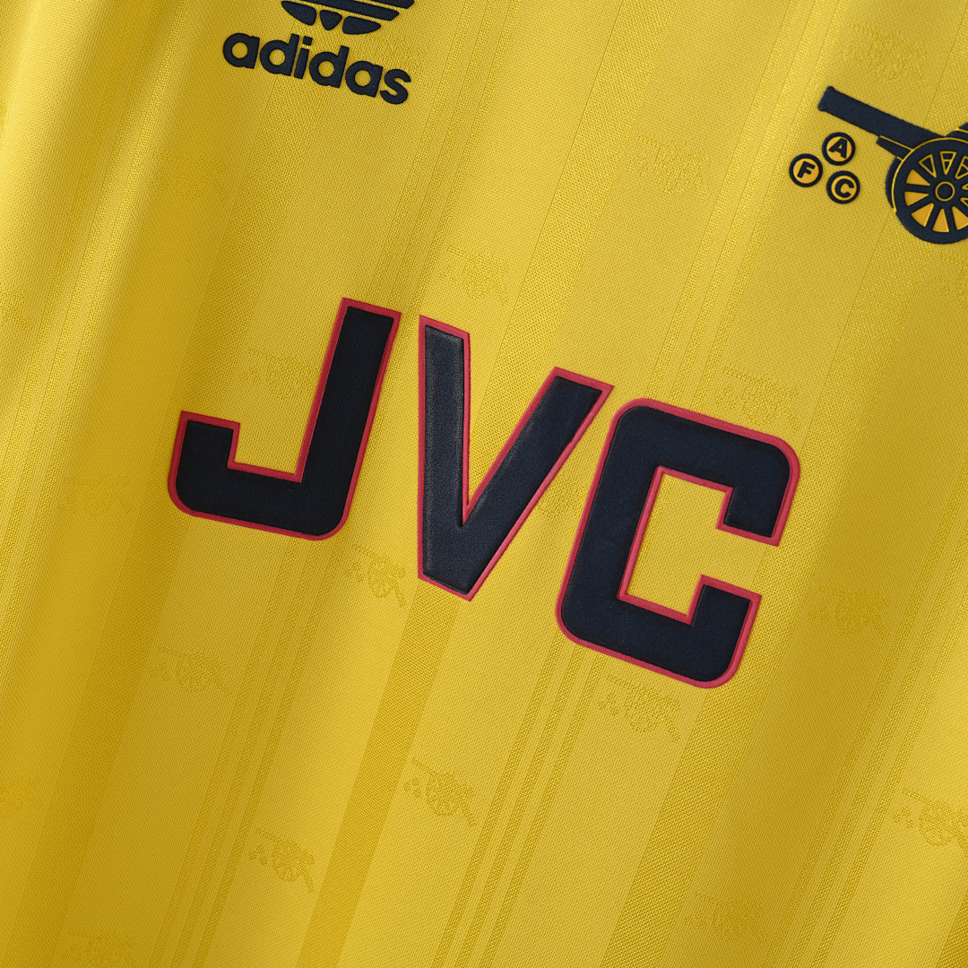 1988/90 Arsenal Visitante - Imagen 4