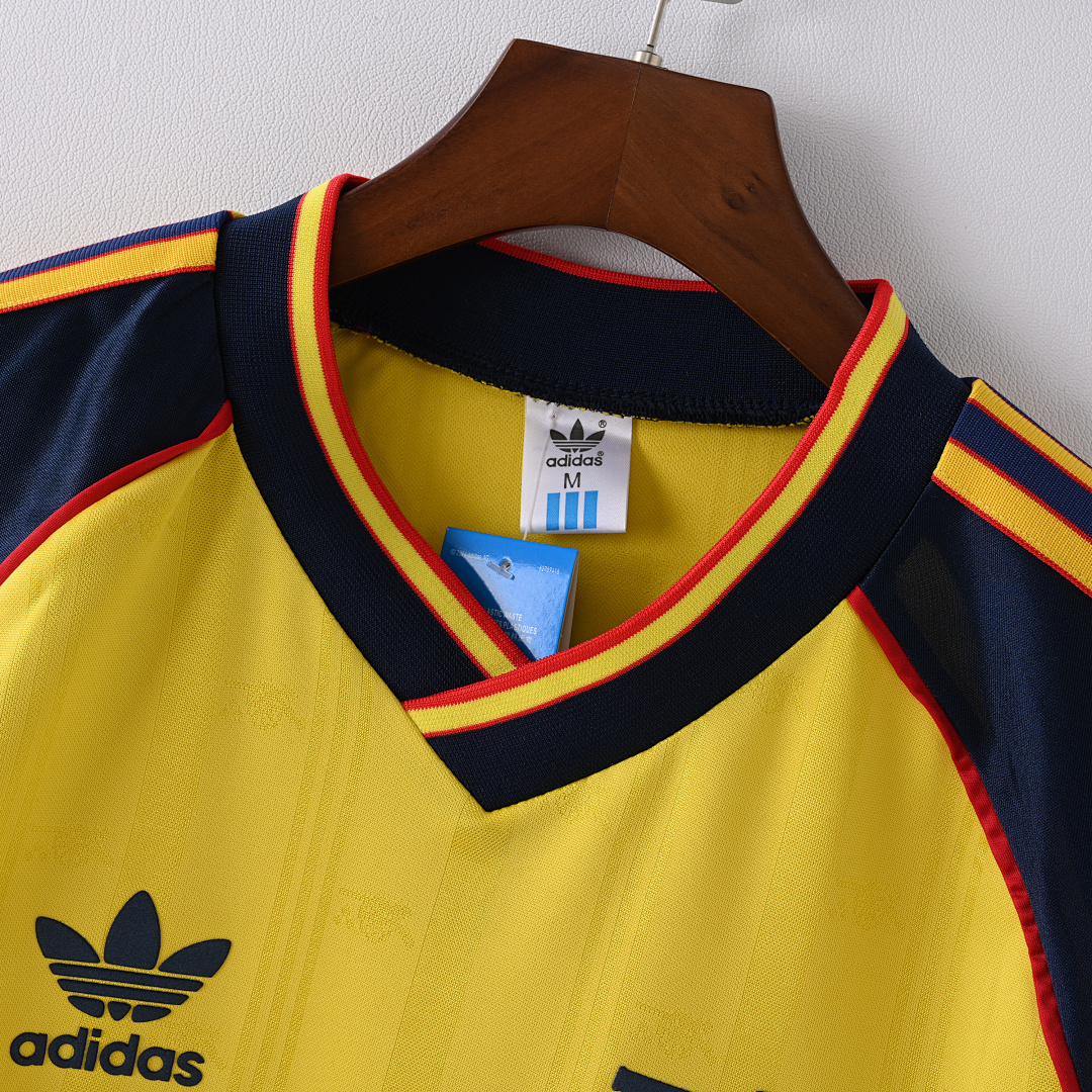 1988/90 Arsenal Visitante - Imagen 7