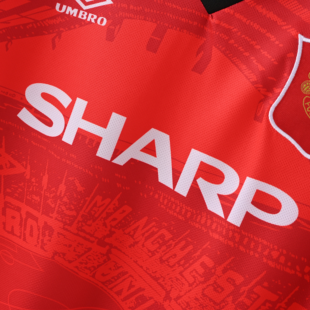 94-96 Manchester United Local - Imagen 6