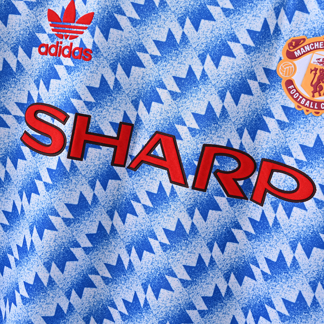 90-92 Manchester United Visitante - Imagen 5