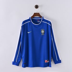 1998 Brasil Visitante Manga Larga