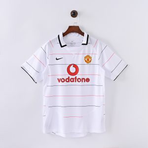 03/04 Manchester United Blanco Visitante