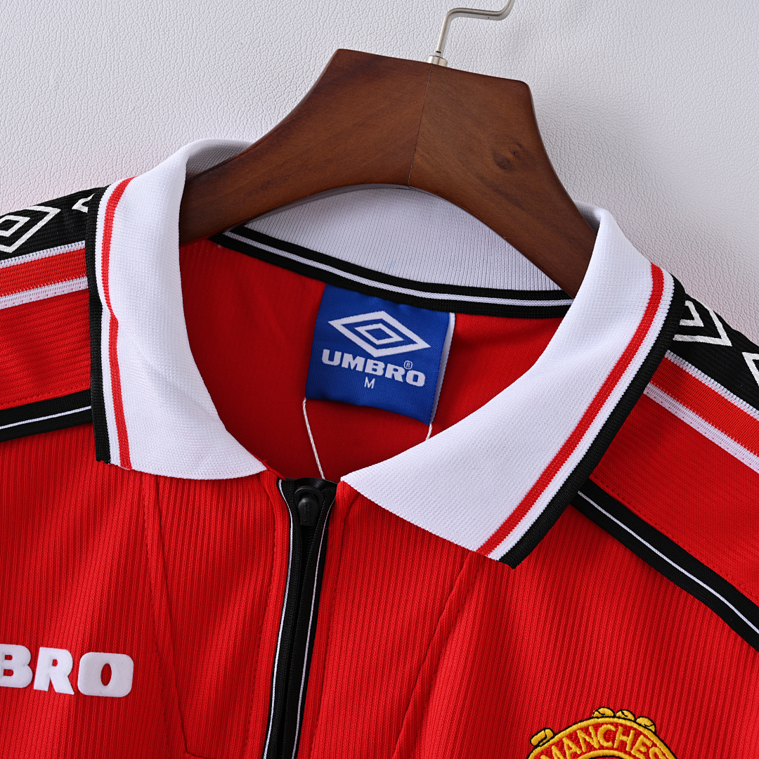98/99 Manchester United Local Manga Larga - Imagen 15