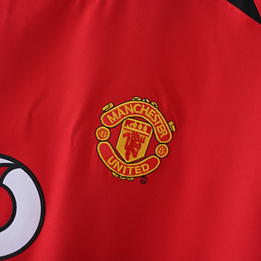 02-03 Manchester United Local Manga Larga - Imagen 6