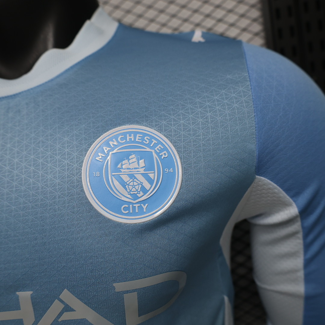 26/27 Manchester City Local Manga Larga - Imagen 10