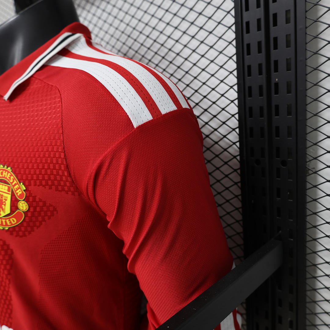 26/27 Manchester United Local Manga Larga - Imagen 7