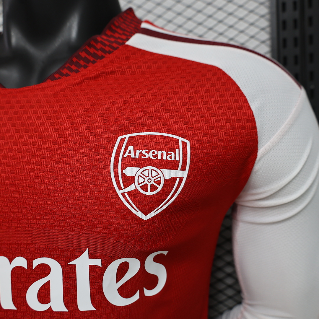 26/27 Arsenal Local Manga Larga - Imagen 8