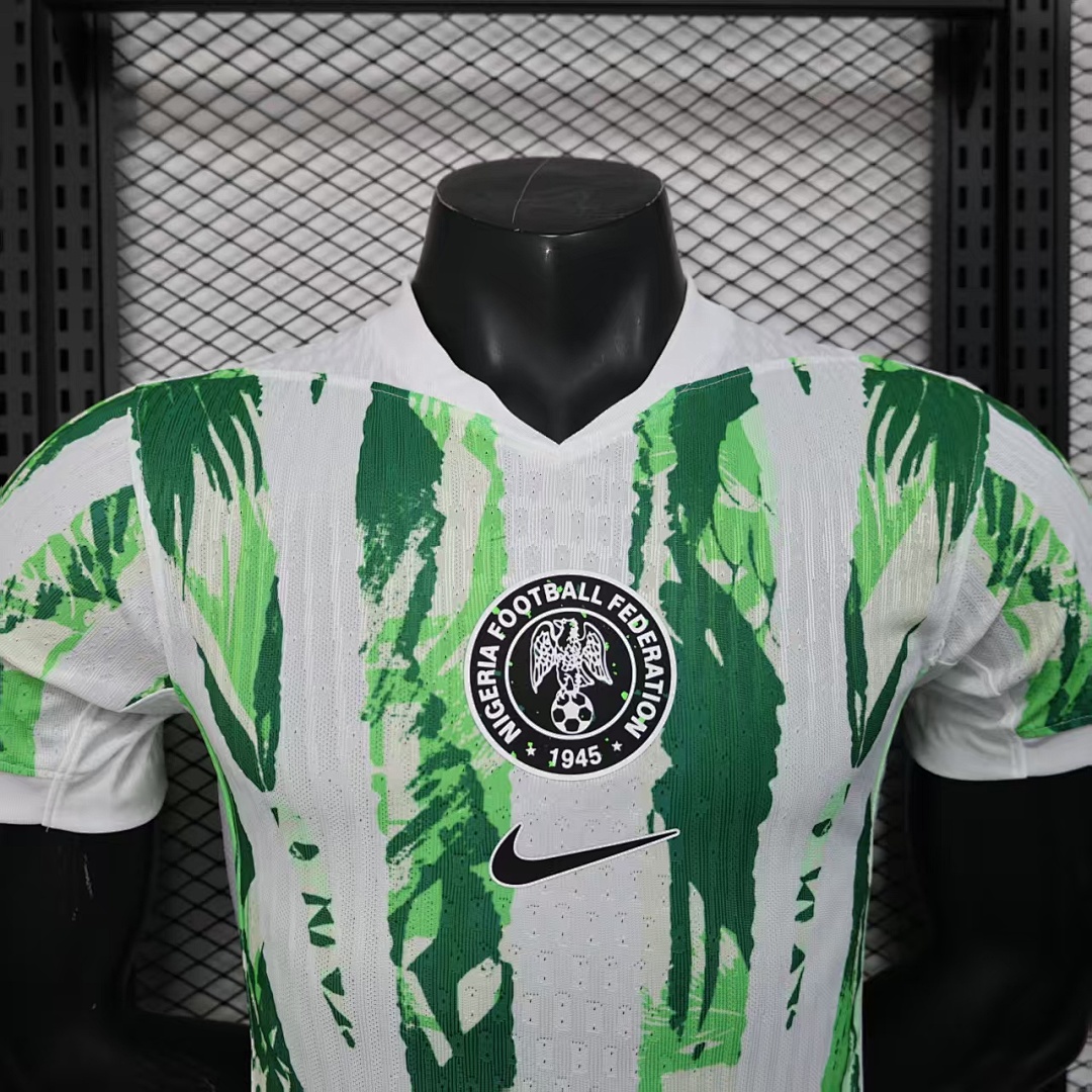 25/26 Nigeria Blanco Verde - Imagen 9