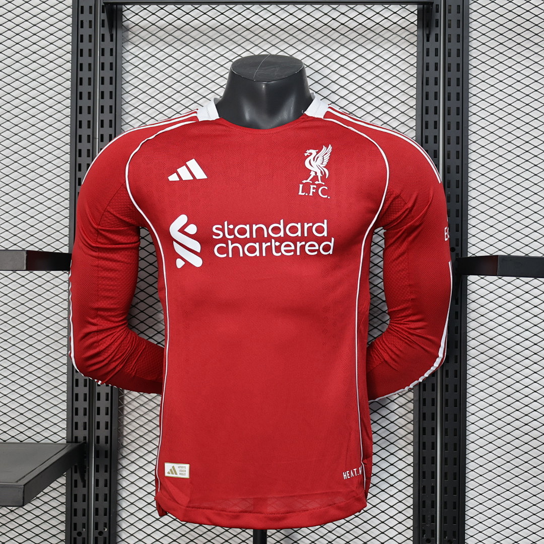 25/26 Liverpool Local Manga Larga