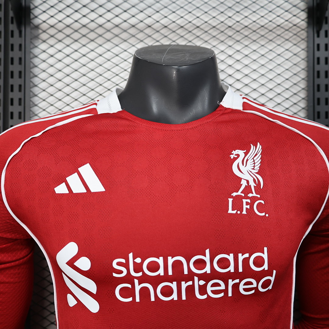 25/26 Liverpool Local Manga Larga - Imagen 10