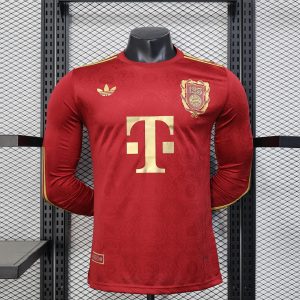 Bayern Múnich Edición Aniversario Rojo Manga Larga