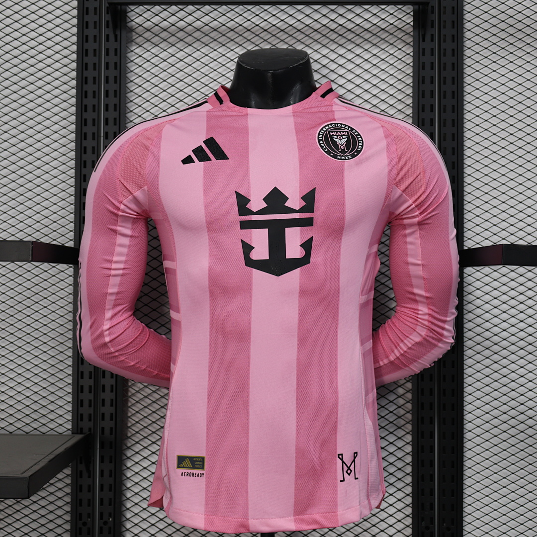 Inter Miami Rosa Manga Larga