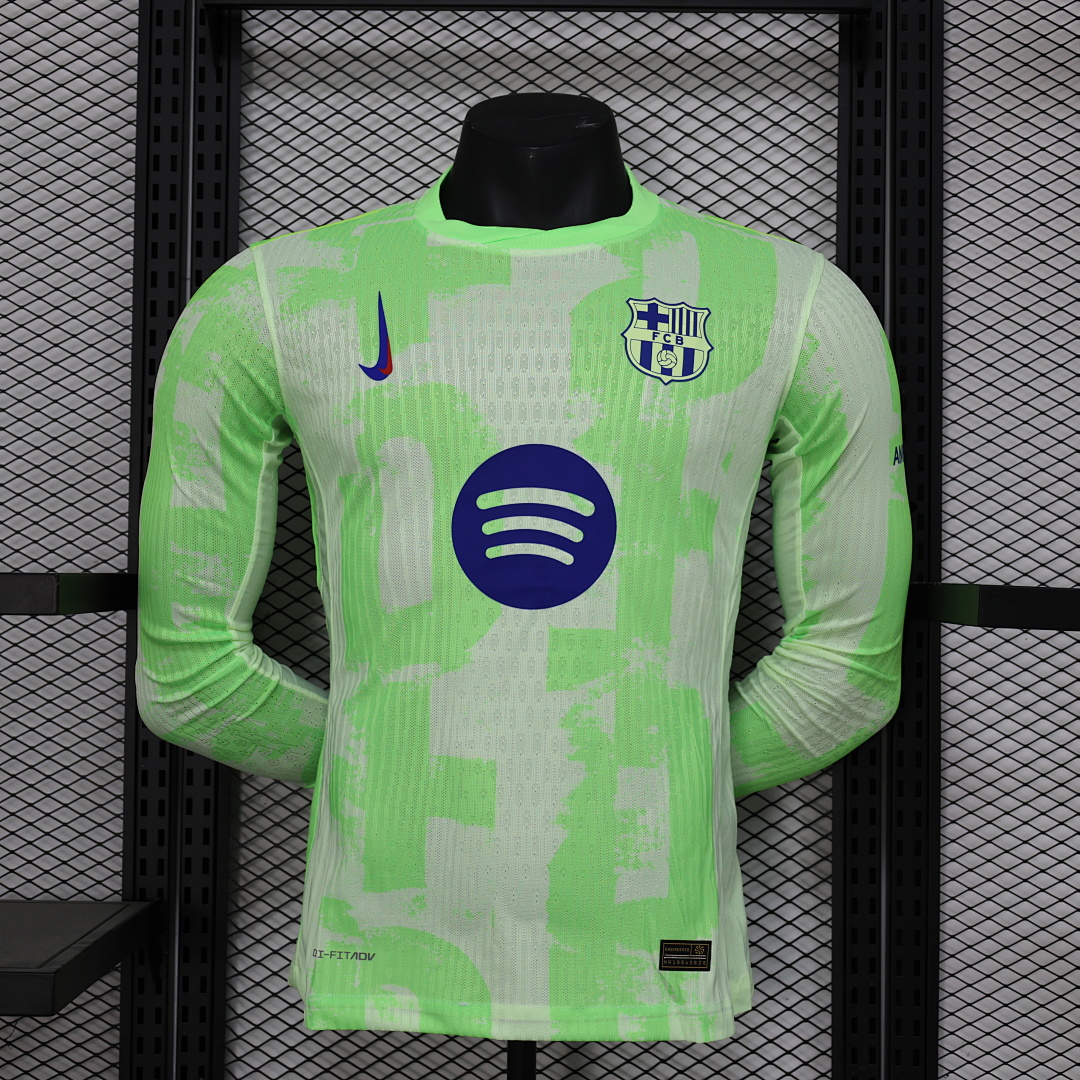 Barcelona Verde Manga Larga