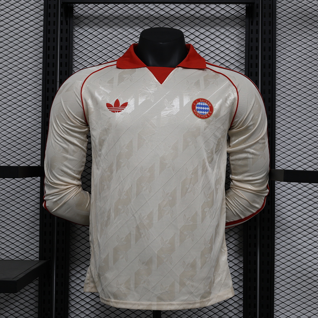Bayern Múnich Retro Manga Larga