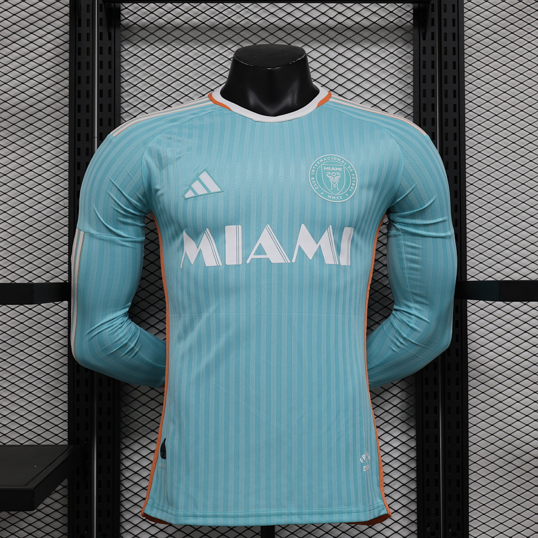 Inter Miami 2 Visitante Manga Larga
