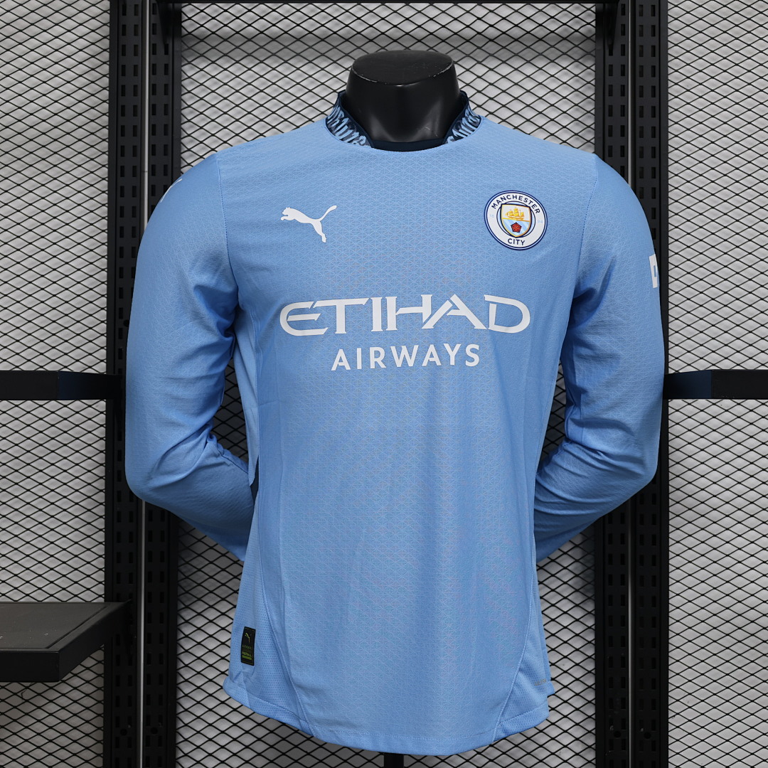 Manchester City Local Manga Larga