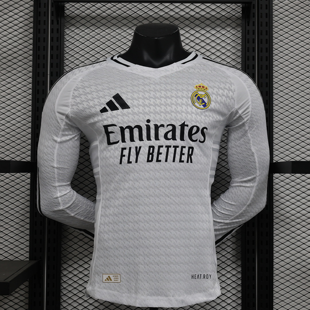 Real Madrid Local Manga Larga