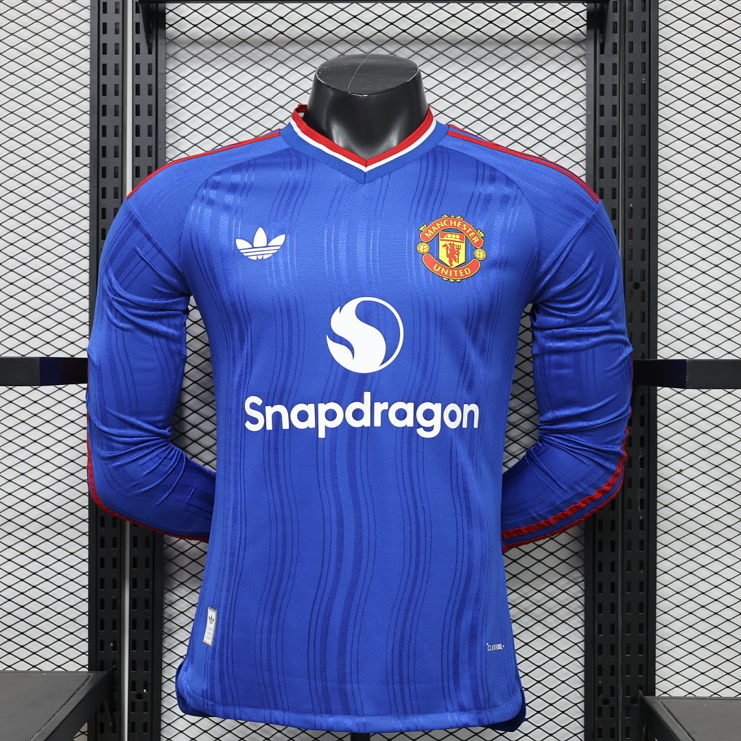 26/27 Manchester United Visitante Manga Larga
