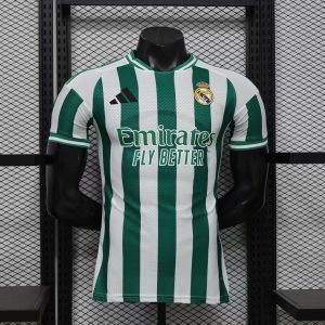 2026 Real Madrid Edición Especial – Verde Blanco a rayas