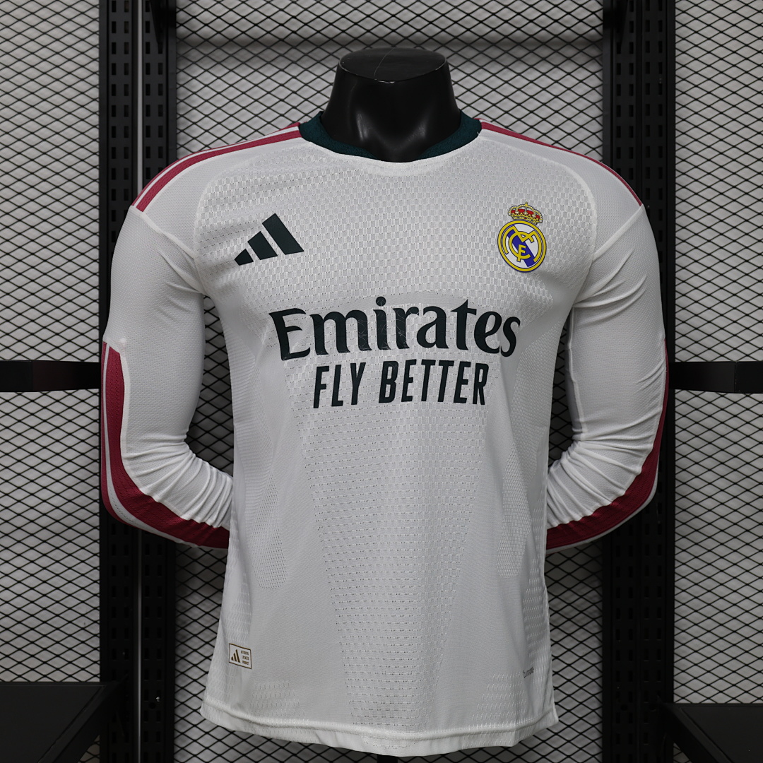 2026 Real Madrid Local Manga Larga