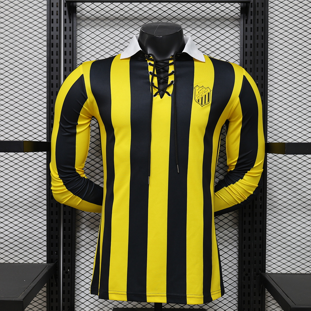 2026 Al-Ittihad Amarillo Manga Larga