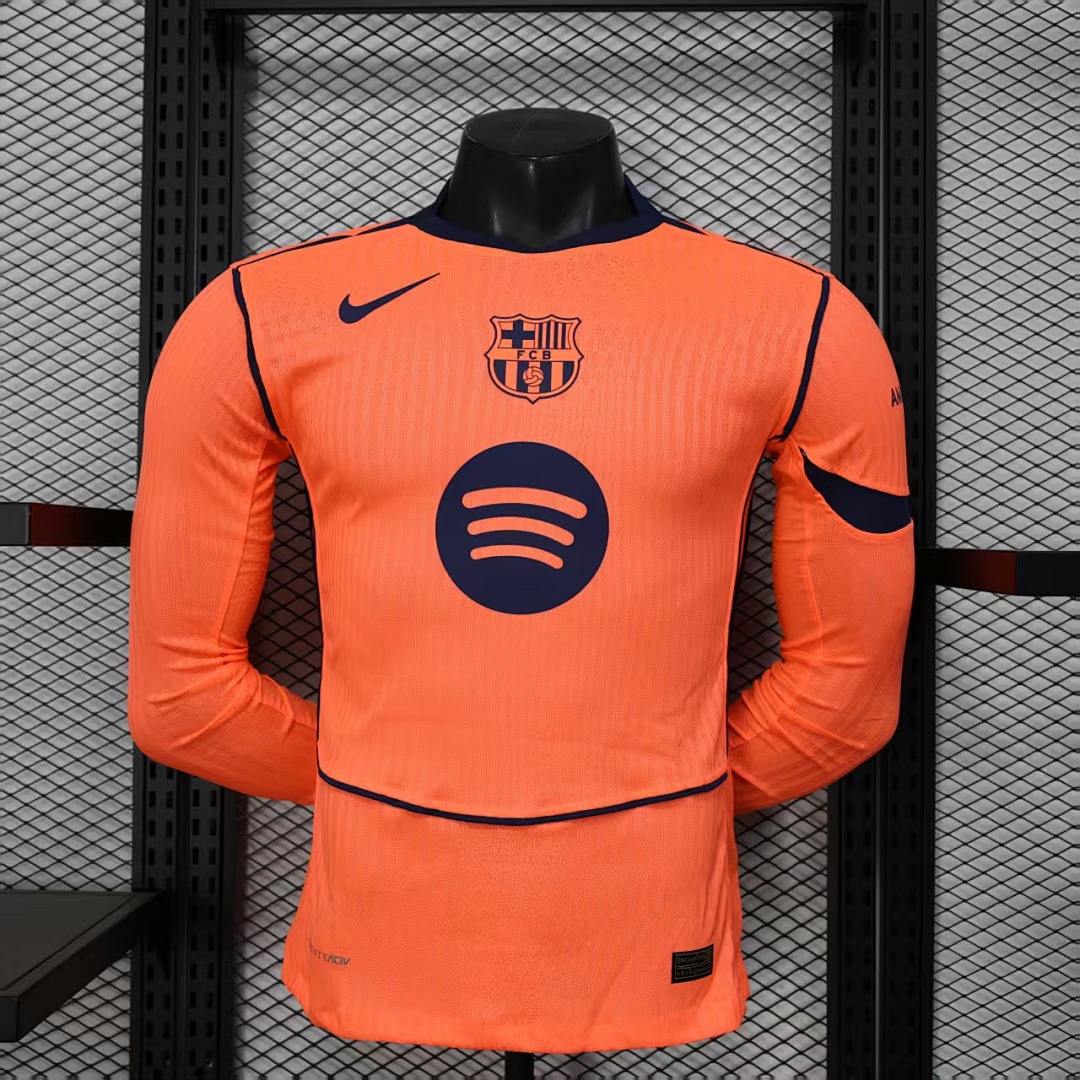 Barcelona 2ª Equipación Manga Larga