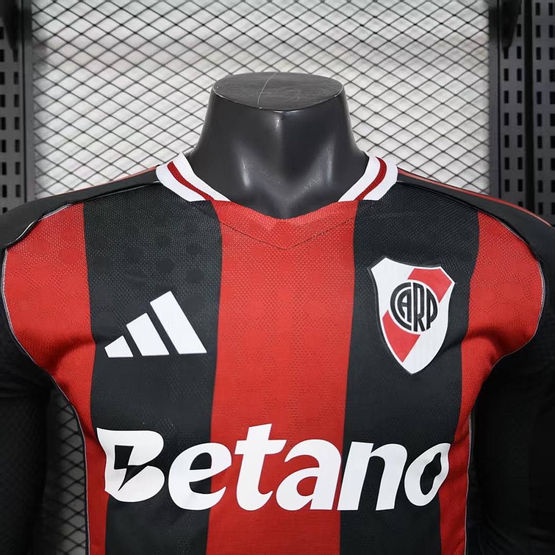River Plate Rojo Negro Manga Larga - Imagen 12