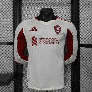25/26 Liverpool Visitante Manga Larga