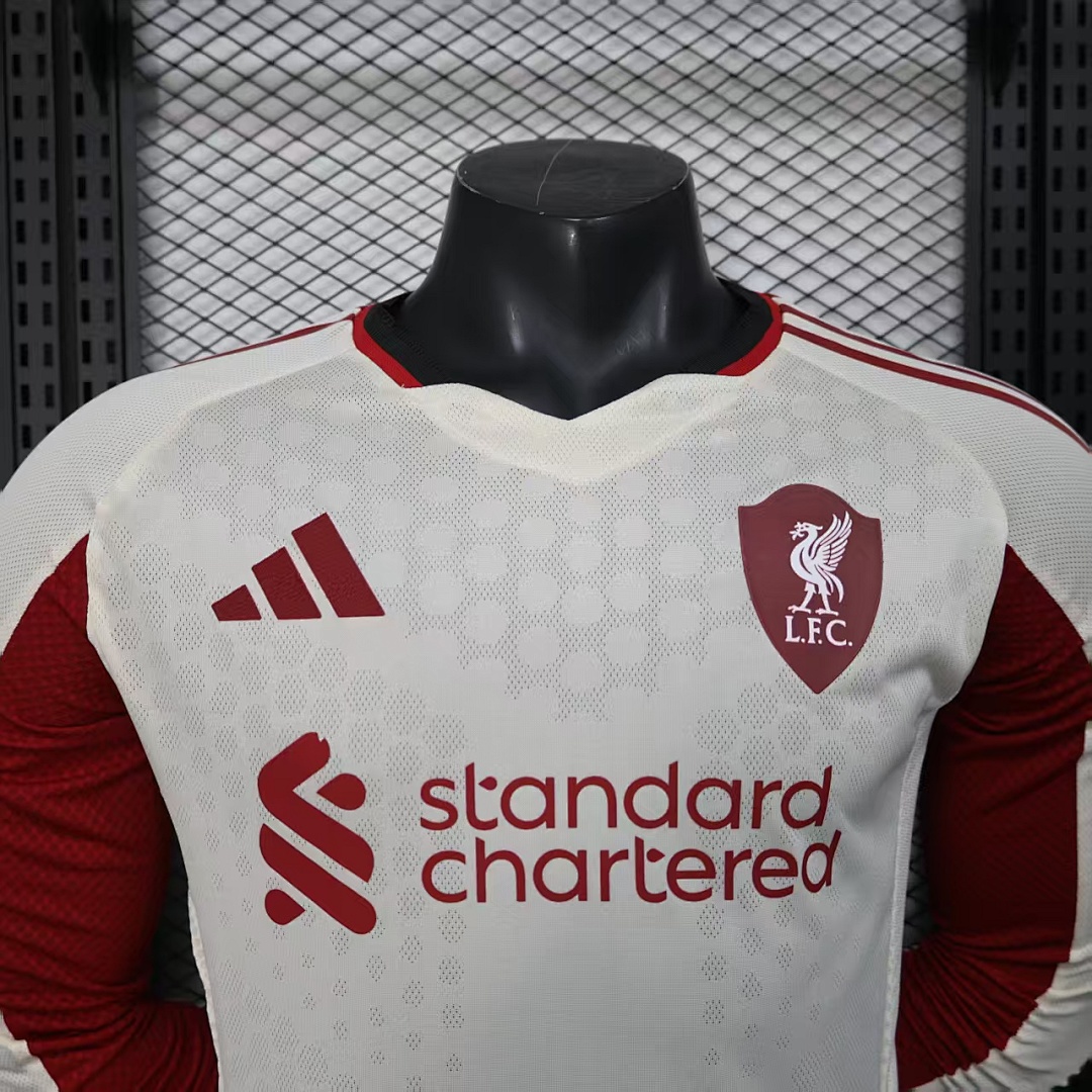 25/26 Liverpool Visitante Manga Larga - Imagen 6