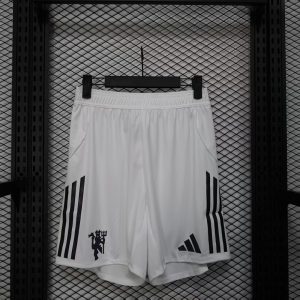 Manchester United Blanco Pantalón Corto