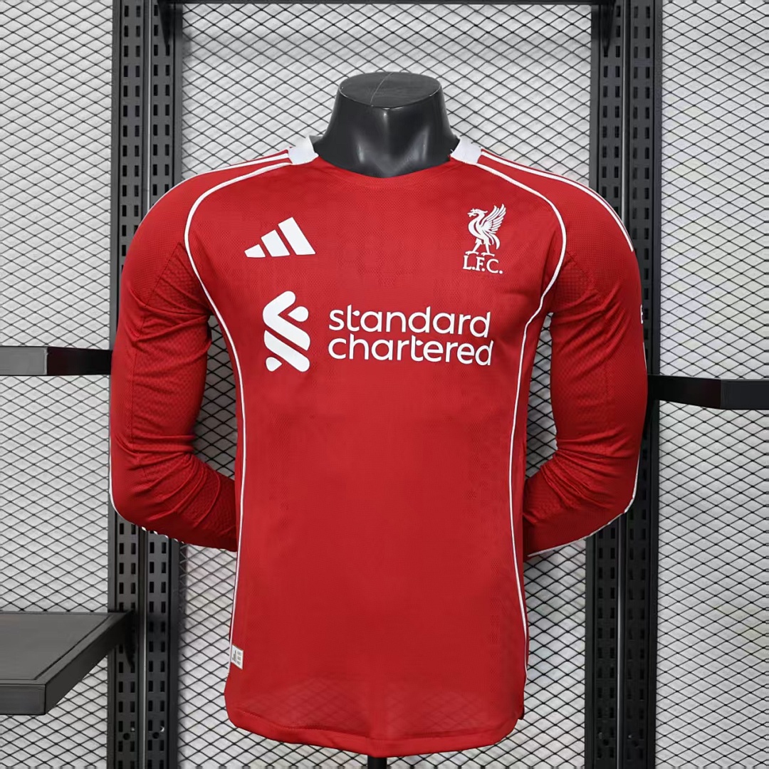 25/26 Liverpool Local Manga Larga
