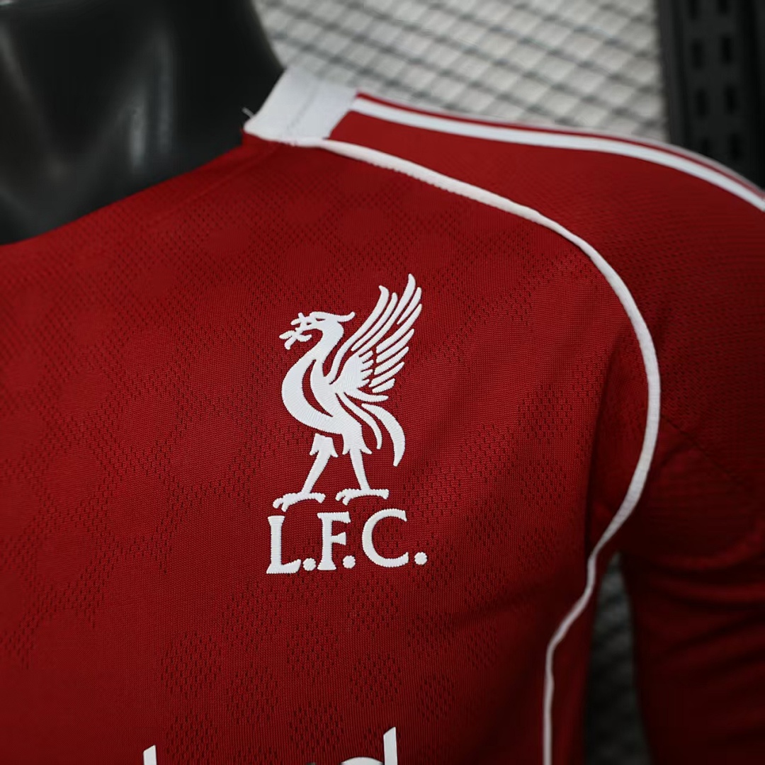 25/26 Liverpool Local Manga Larga - Imagen 6
