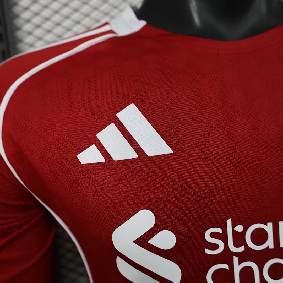 25/26 Liverpool Local Manga Larga - Imagen 7