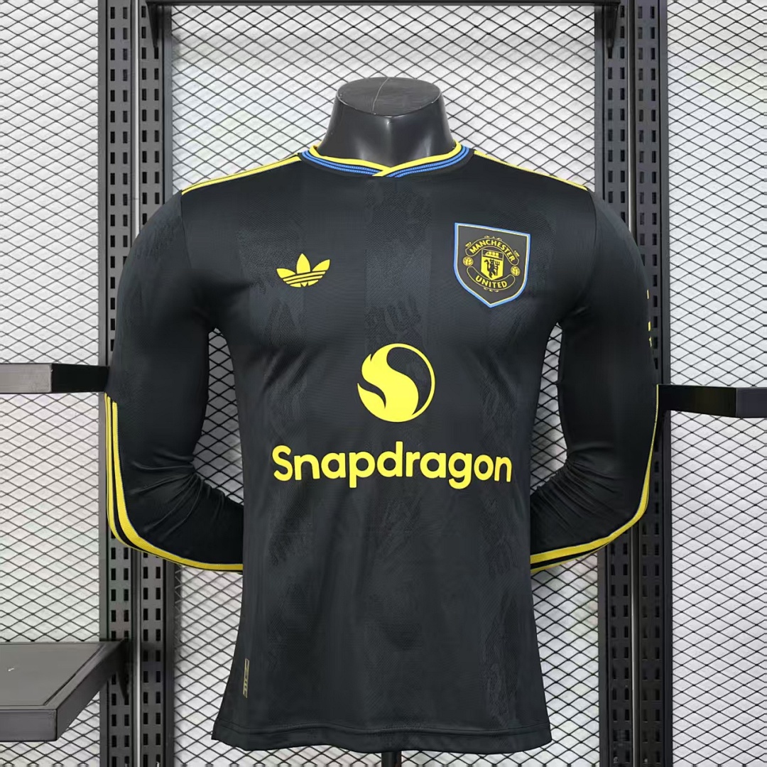 Manchester United 2ª Equipación Manga Larga