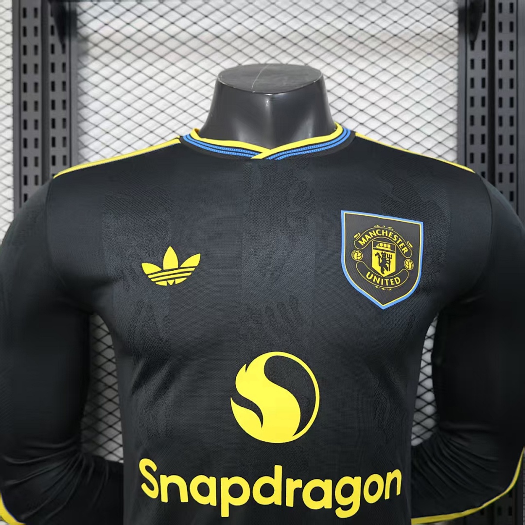 Manchester United 2ª Equipación Manga Larga - Imagen 9