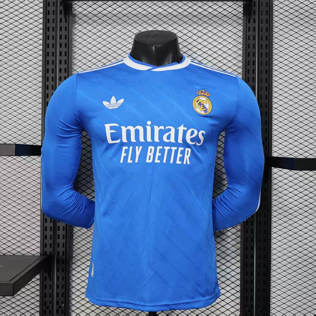 Real Madrid 2ª Equipación Manga Larga