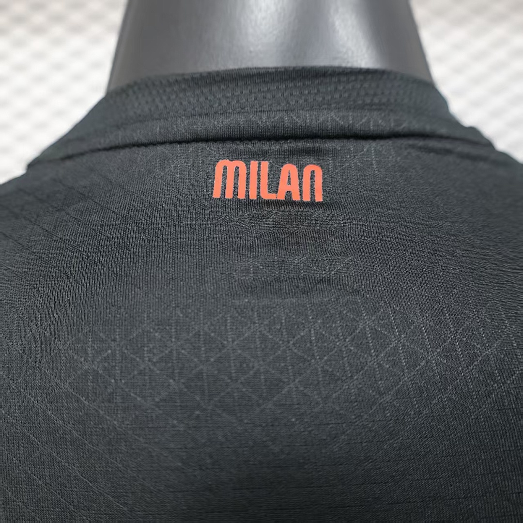25/26 AC Milan Local Manga Larga - Imagen 2