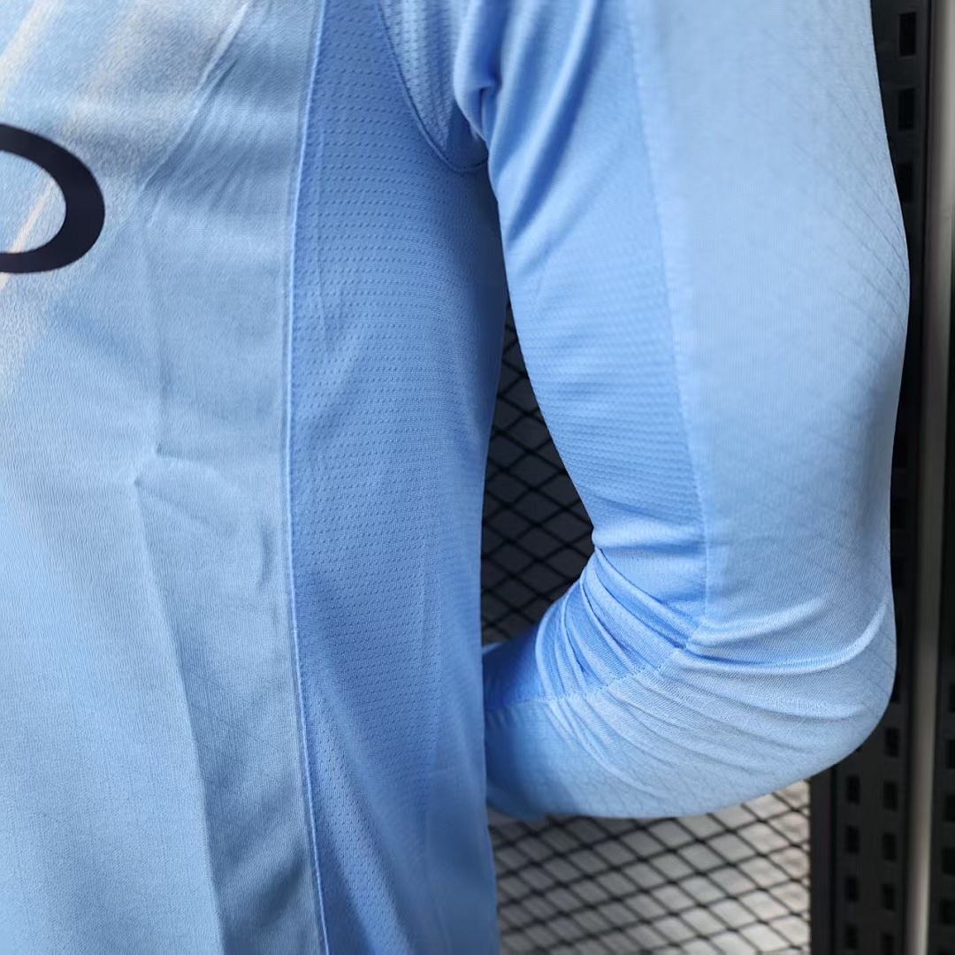 Manchester City Local Manga Larga - Imagen 8