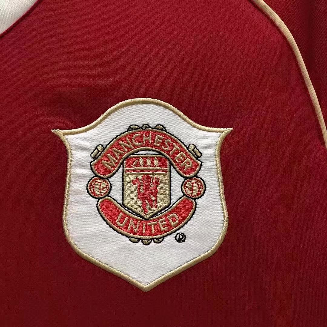 06/07 Manchester United Local Manga Larga S—XXL - Imagen 5