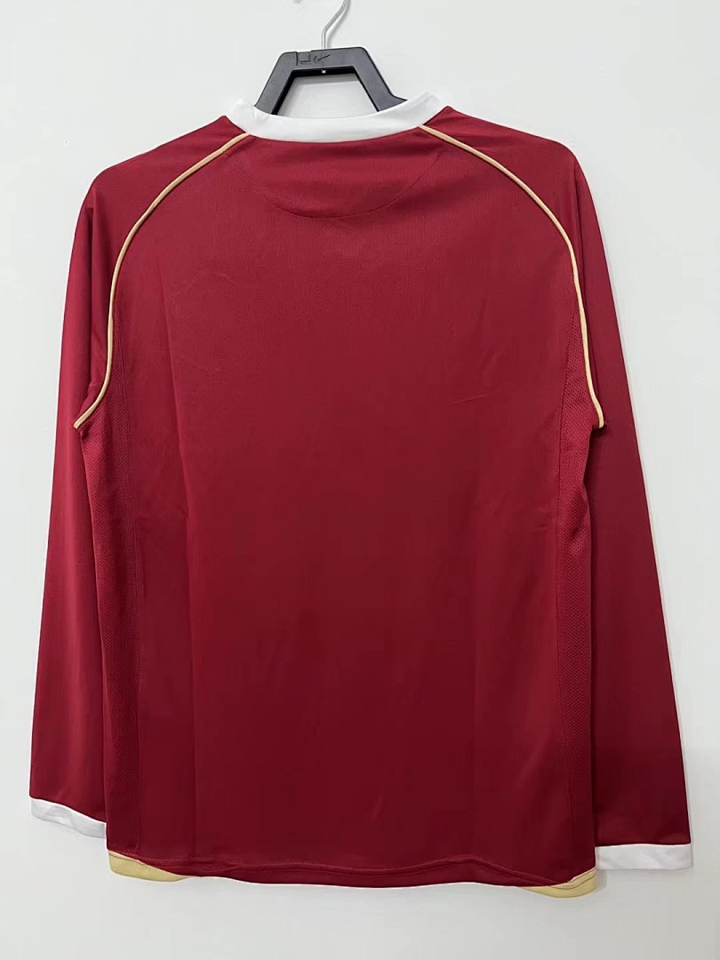 06/07 Manchester United Local Manga Larga S—XXL - Imagen 7