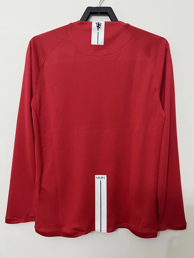 07/08 Manchester United Local Champions Manga Larga S—XXL - Imagen 3