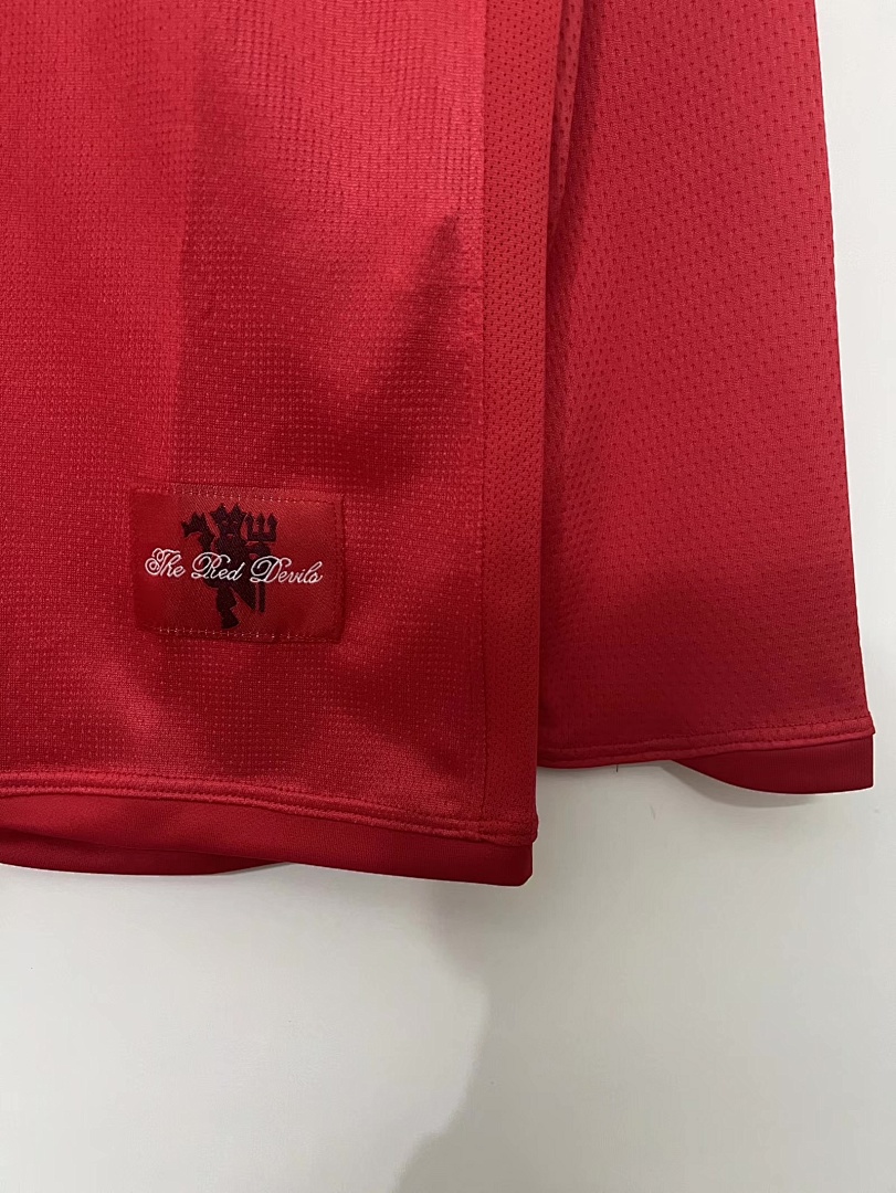 07/08 Manchester United Local Champions Manga Larga S—XXL - Imagen 6