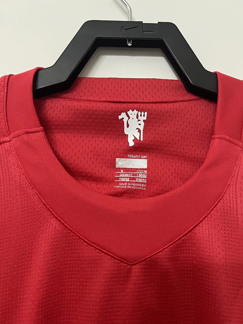 07/08 Manchester United Local Champions Manga Larga S—XXL - Imagen 9