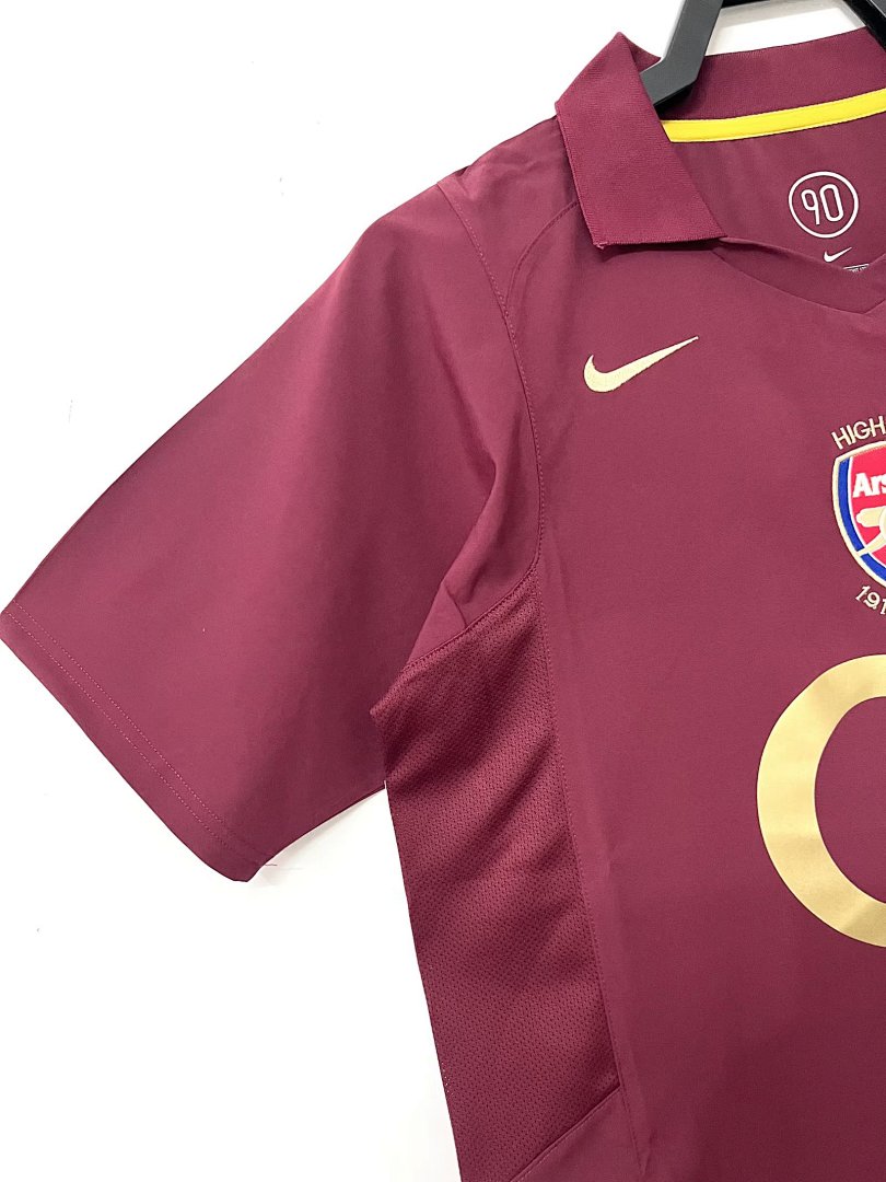 2005-06 Arsenal Local S-XXL - Imagen 4